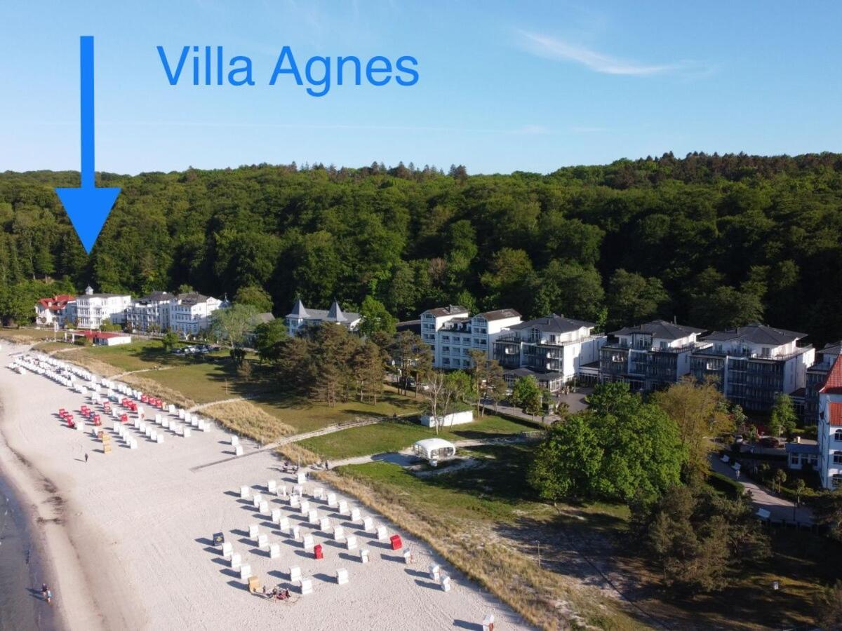 Villa Agnes Mit Meerblick-Loggia In Top Lage Am Strand - Duenengras Binz Exterior photo